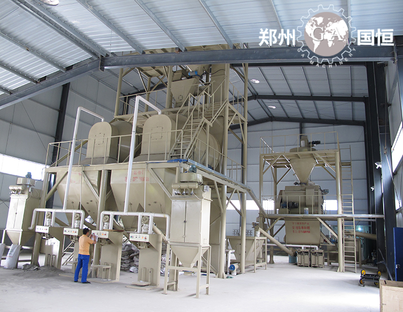 全自動(dòng)保溫砂漿生產(chǎn)線 全自動(dòng)保溫砂漿生產(chǎn)線