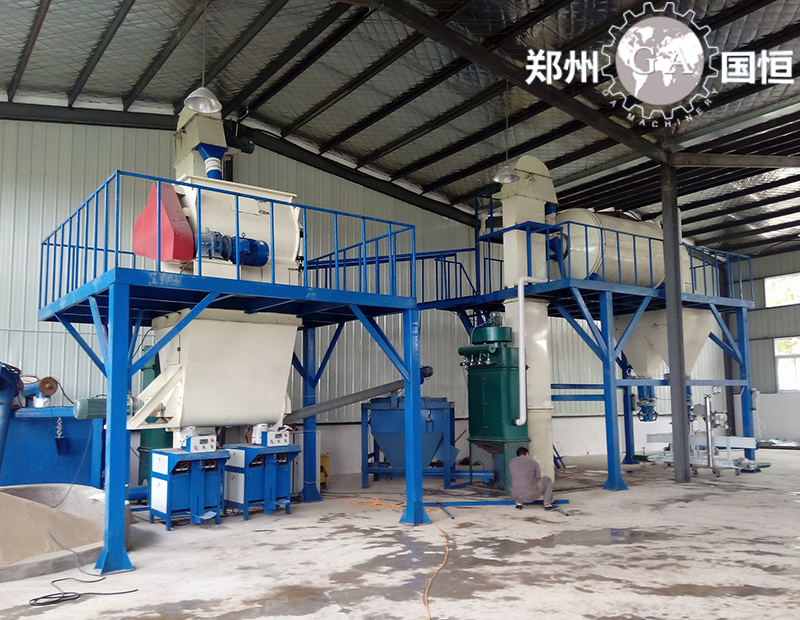 節能型(半自動)保溫砂漿生產線