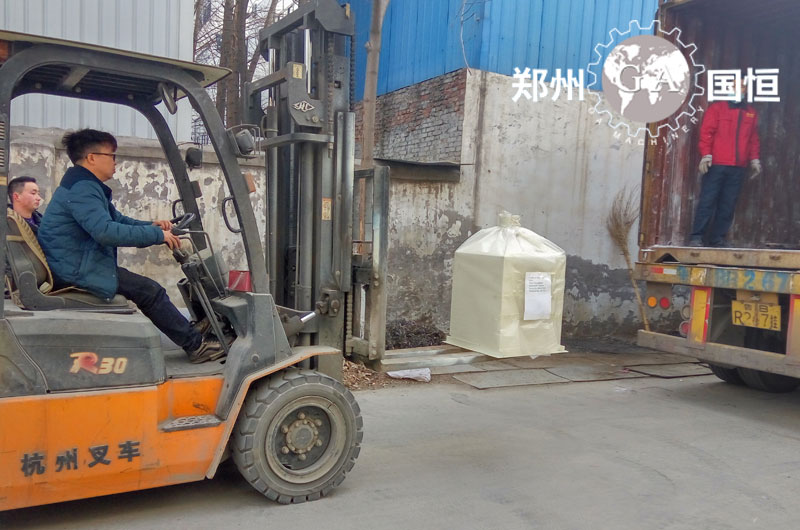 南非客戶干粉砂漿設備發(fā)貨