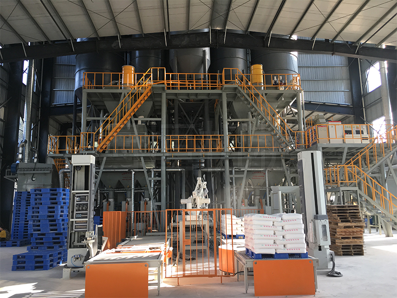 石膏砂漿生產(chǎn)線的實(shí)際應(yīng)用技術(shù)特點(diǎn)是什么?